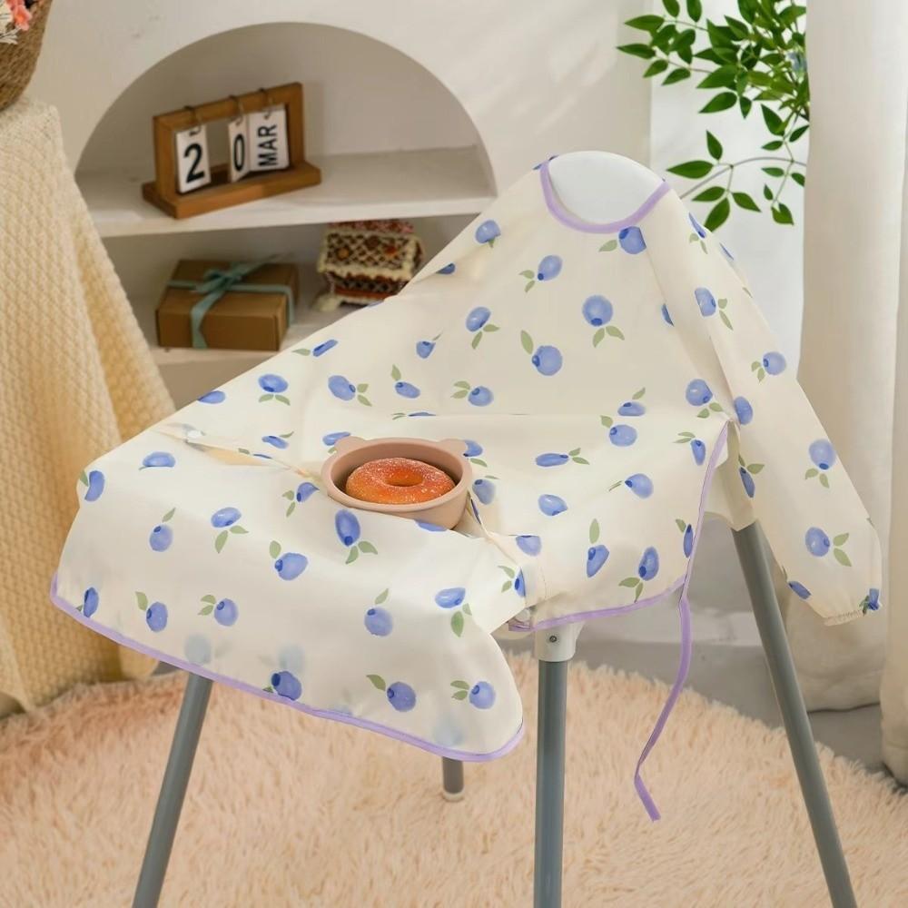 Waterproof Baby Waterproof Bib Mess-Free Kids Full Coverage Bib New Clean Feeding Bib
