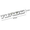 Авто 3D Стайлинг TURBO Стикер Сплав Металл Буква Мотоцикл Эмблема Значок Наклейка Кузов Авто Задняя Дверь Наклейка Автоаксессуары