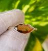 Natural Yallow Tourmaline Lip 925 Sterling Silver Kiss Ring Sz 5US A117 For Gift
