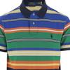 Polo Ralph Lauren Поло с полосками и логотипом с коротким рукавом Мужские топы Разноцветный 710963480-002