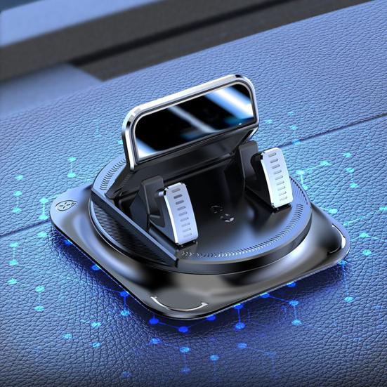 Yousheng Автомобильный держатель для телефона на приборную панель Вращение на 360 градусов Нескользящий Универсальный Автомобильный держатель для мобильного телефона на присоске Аксессуары для автомобиля