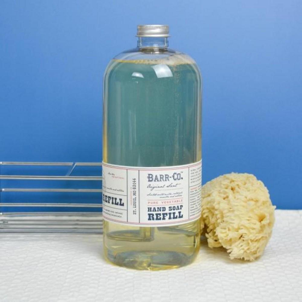 BARR-CO. Оригинальное ароматизированное мыло для рук Тихий Молочный Натуральное мыло с ванилью и ветивером Веганская формула 946,4 мл 32 унции, 5) Сахар и Сливки - 16 жидких унций Упаковка из