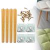 4 Pcs Wooden Furniture Legs Table Premium Practical DIY Projects Dresser