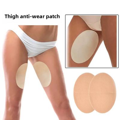 10 штук в упаковке для защиты бедер от натирания — ТПУ и нетканый материал, самоклеящиеся, прозрачные, впитывающие пот для предотвращения трения