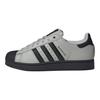 adidas Оригинальные кроссовки Superstar 2 Classic с мыском-ракушкой, унисекс, серые, черные JQ3183