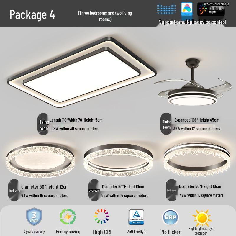 Minimalist High-End Italian Ceiling Light - 2025 Model for Living Room