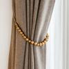2Pcs Handmade Bead Curtain Buckles Farmhouse Style Curtain Tie Backs  Home Decor