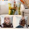 Singer Young Miko Movie Sticky Pillow Cover Design Cushion Cover Decor Holiday Decorati