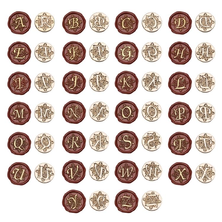 Печать из сургуча с буквой D, Печать для запечатывания писем сургучом для упаковки подарков, Скрапбукинга