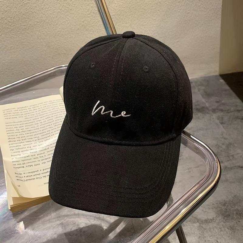 Корейская вышитая бейсболка для мужчин и женщин, мягкая цветная регулируемая козырьковая шляпа для спорта на открытом воздухе, солнцезащитный козырек, хип-хоп, кепка унисекс