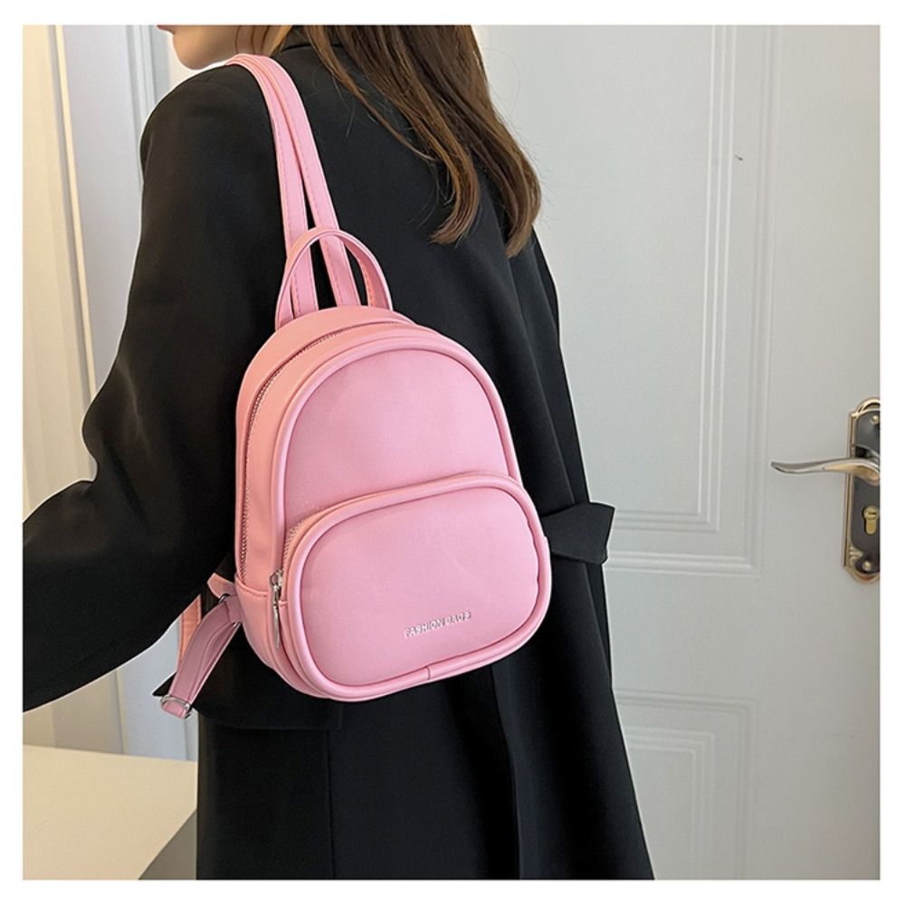 Квадратный мини-рюкзак из искусственной кожи, сумка через плечо, новый женский рюкзак для подростков