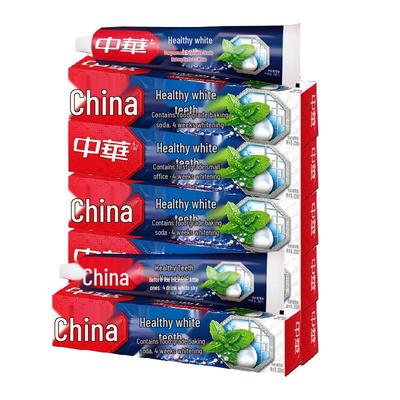 Зубная паста Zhonghua Healthy White с пищевой содой и свежей мятой, 6 шт.