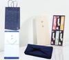 [Carrying Bag & Kyoto Furoshiki (Navy)] [Flower Journey 6-Flavor Incense Assortment] Incense Set, Ultra-Low Smoke, Paulownia Wood Box with Gift