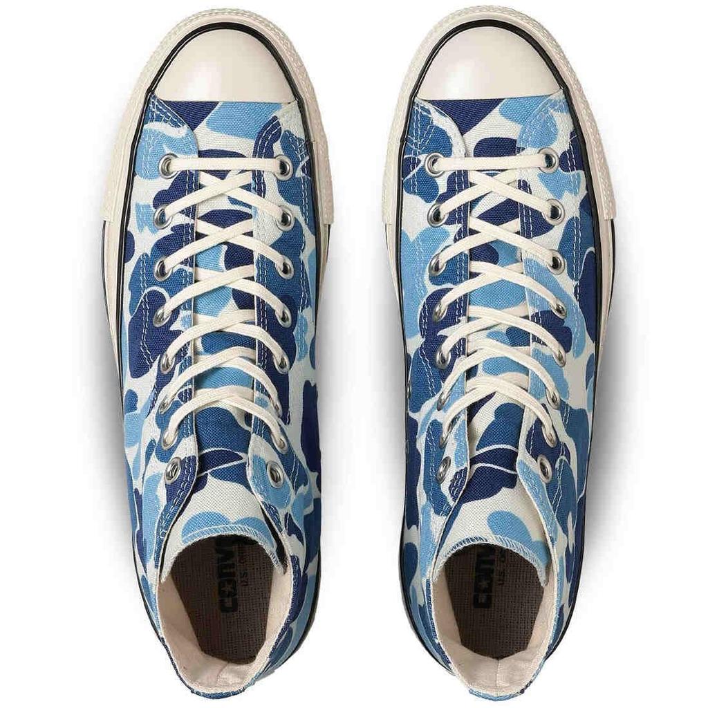 Converse ALL STAR US 83CAMO CL HI Size Cm Sneakers, Blue, 26.5