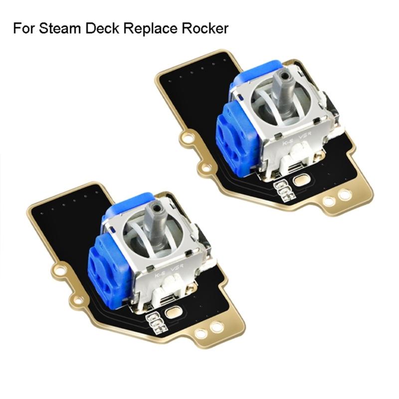 2Pc Electromagnetic Joystick Module for Left Right Analog Stick Repair Kit Thumbstick Replacement Accessories