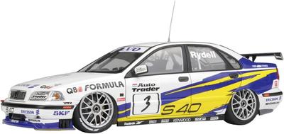 Гоночная серия Volvo S40 1997 BTCC Brands Hatch Winner Пластиковая модель PN24034 Platz/NuNu 1/24