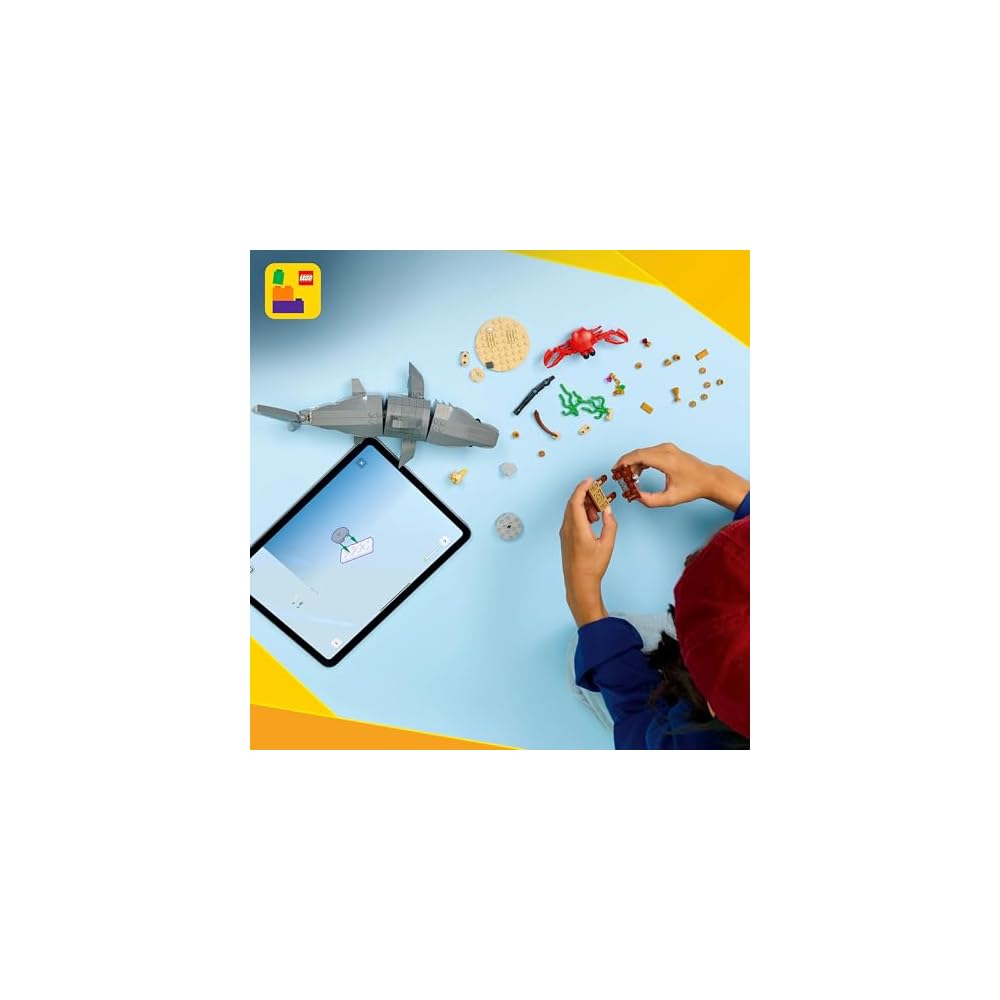 Конструктор LEGO Creator Акула и сундук с сокровищами для детей от 8 до 10 лет
