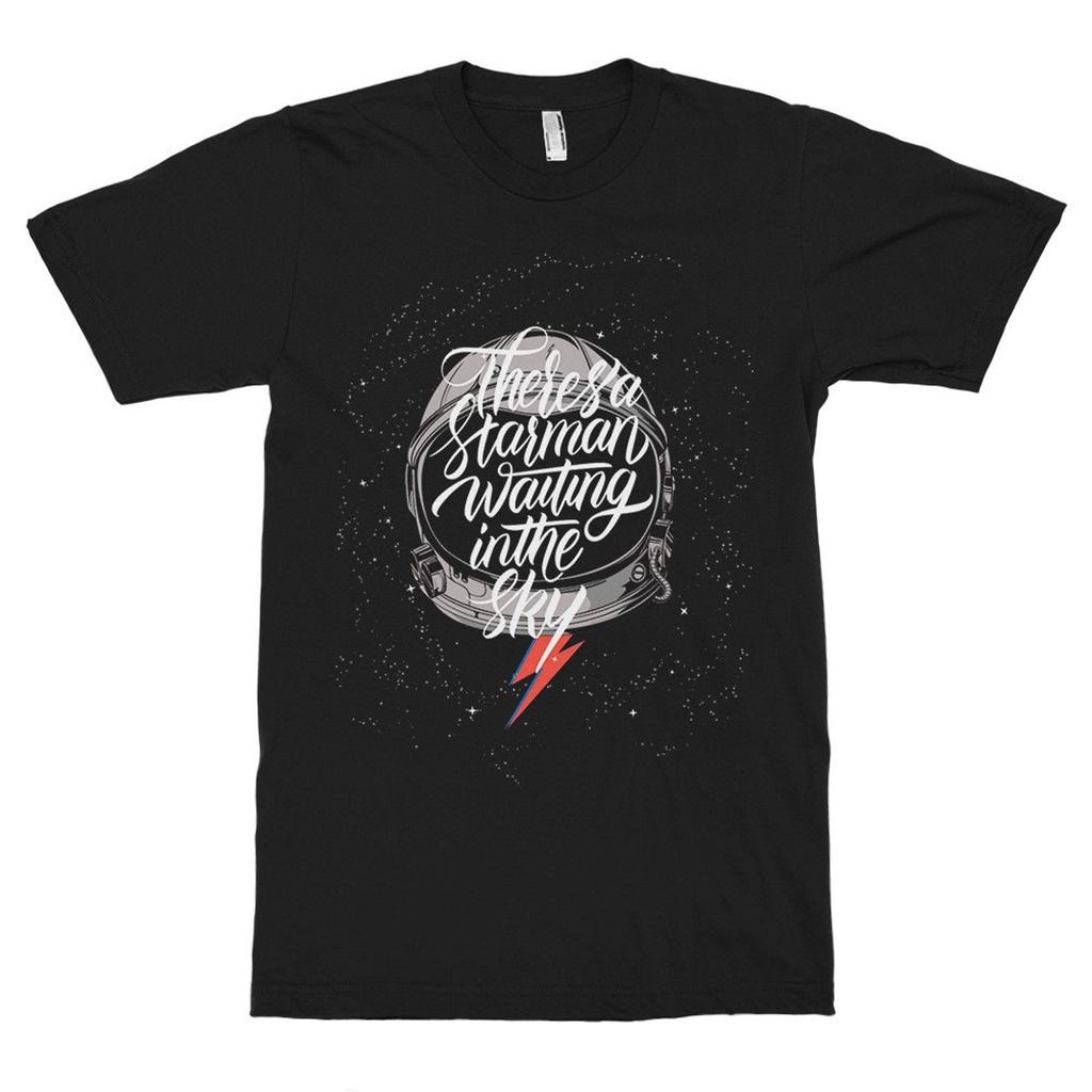 David Bowie Starman T-Shirt, Men's Women's Sizes (met-052)