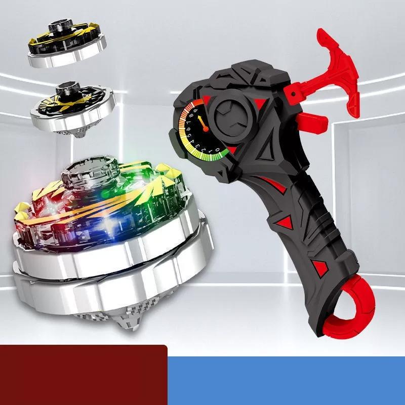 Супер-изменение Zhantuo боевой волчок, набор, детская игрушка, ураган, битва, свет души, обновление, магия, волчок, две звезды, три звезды