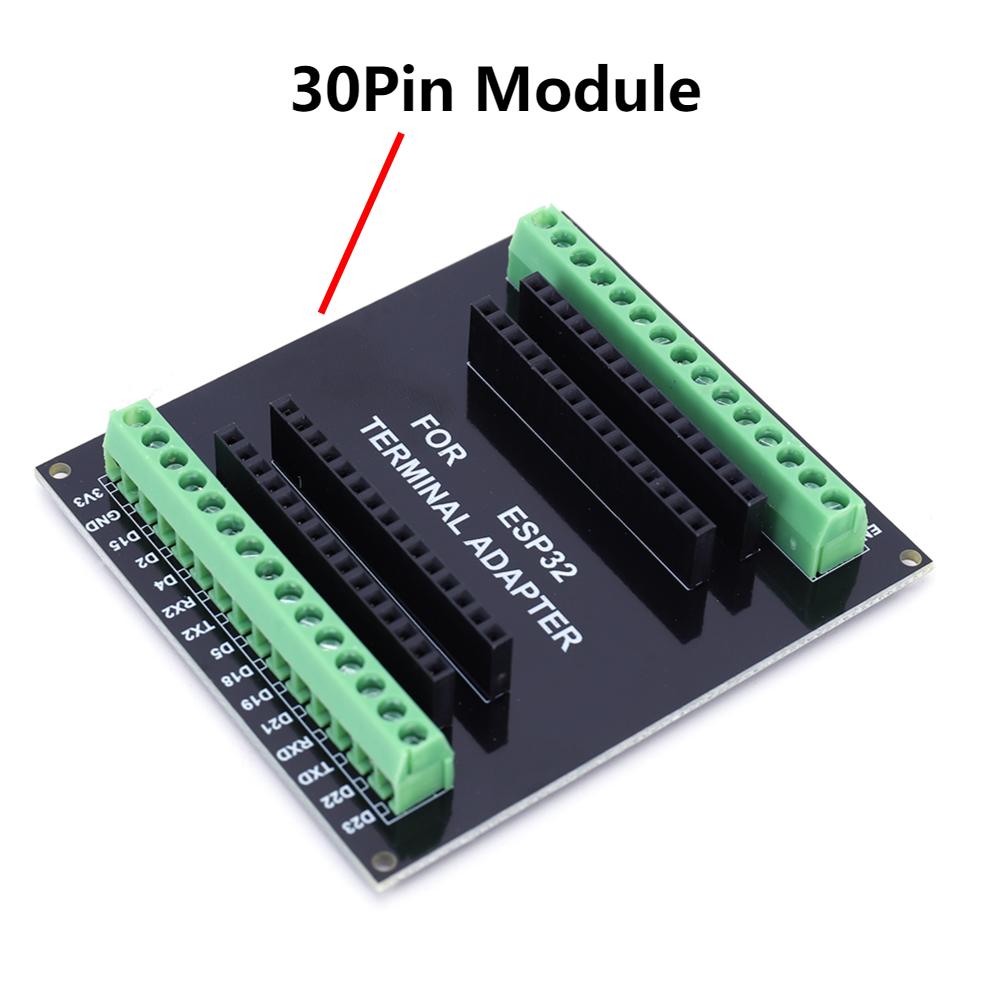Плата разработки ESP32 WROOM-32 TYPE-C Micro USB WiFi Bluetooth Сверхнизкое энергопотребление Двухъядерный Беспроводной BT Модуль 30 контактов