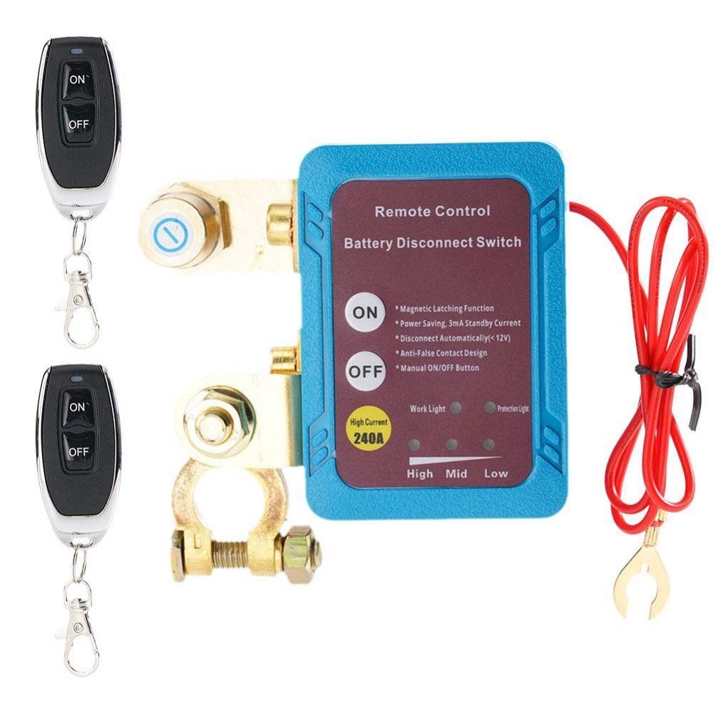 12V 240A Power Cut Off Kill Switches Quick Cut-off Anti-leakage Switch  Truck Auto Vehicle Parts