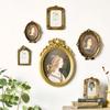 Retro Photo Frame Resin Golden Home Desktop Table Wall Picture Frame Dropshipping