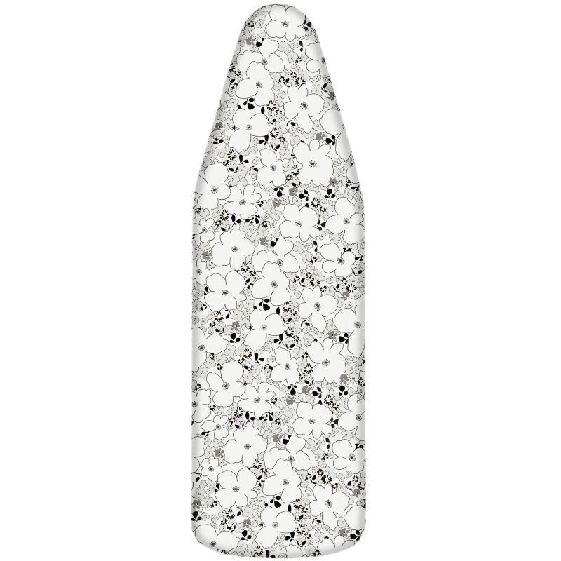 Heat-Resistant Ironing Board Cloth Cover - Non-Fray Fabric Covers With Multiple Pattern  Size Options (Washable Ironing Pad)