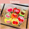 Funny Mouth Big Fruit Plush Toy Peach Strawberry Doll Kids Gift Home Decoration