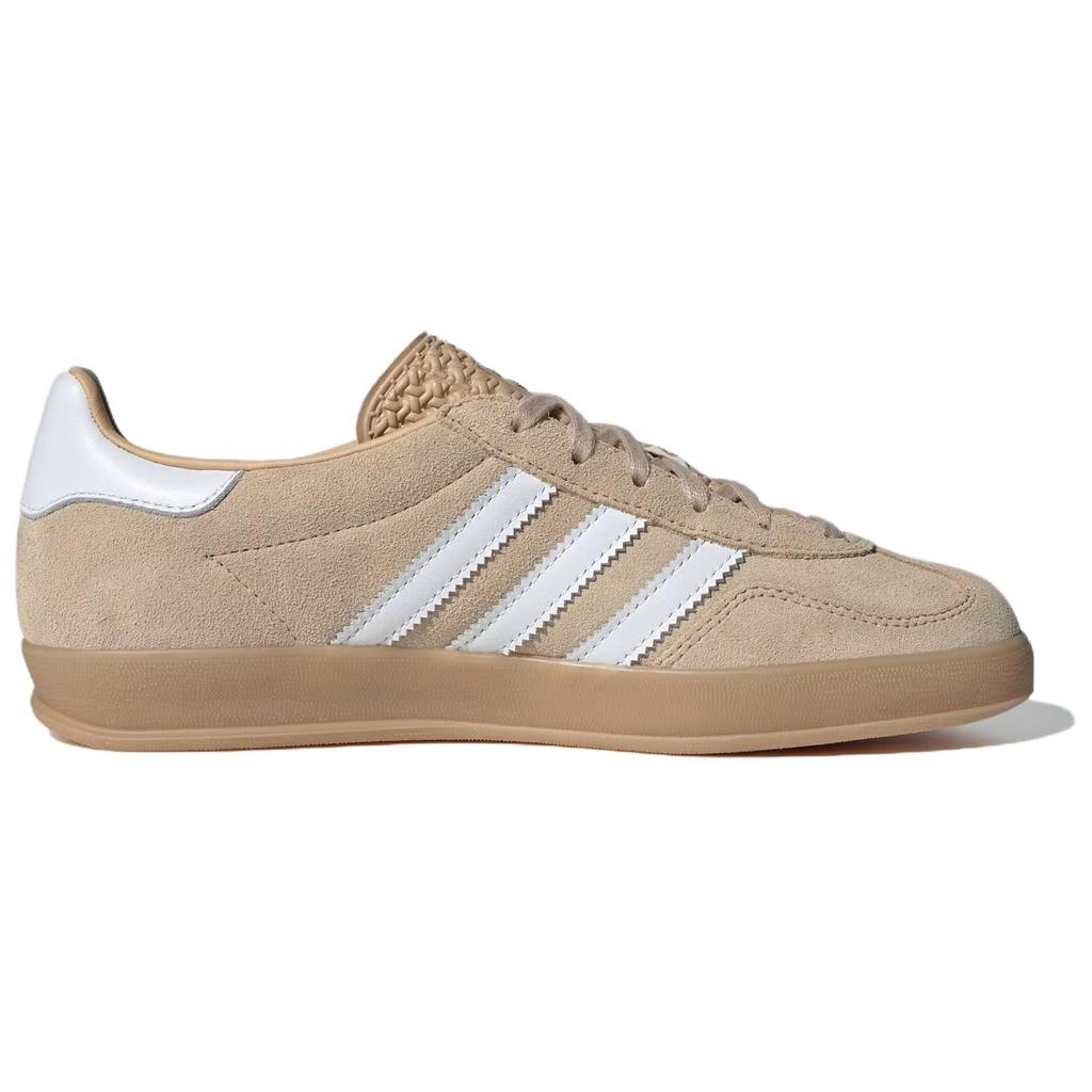 adidas Gazelle Indoor Magic Beige Женские кроссовки Cream Cloud-White Gum IH5482