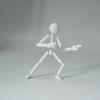 Multi-Jointed Multi Joint Stickman Toy Movable 3D Printing 3D Printed Mannequin Novelty Action Figure Stickman Assembled Robot