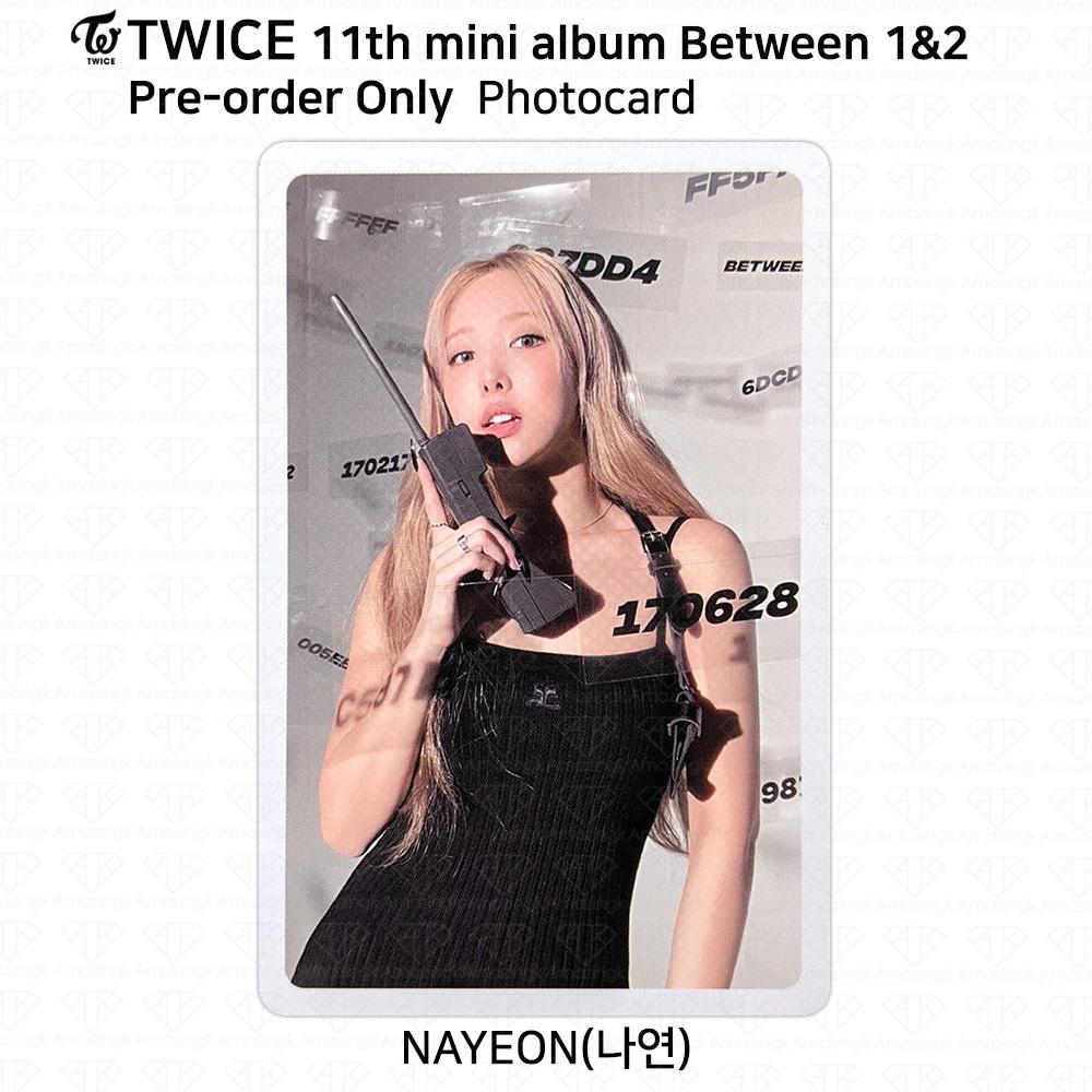Twice 11-й мини-альбом между 1 и 2 Наён, фотокарточка, открытка, наклейка Polaroid POB