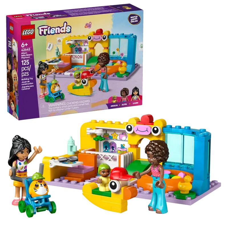 LEGO Игровая комната лучшего друга Алии Строительные блоки 125 шт. 42645 42645
