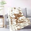Riderless A Sketch Of Freedom And Loss Cozy Customizable Blanket Text Comfortable Texture Perfect For Sofa Couch Office Bed Picnics Four Seasons