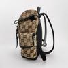 [Pre-Owned] Vintage Logo Wool And Leather Large Capacity Backpack - Excellent #1IPZO94