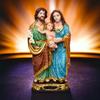 Holy Family Decorative Christian Statues for Car Dashboard/Home/Living Room/Prayer Room/Gifting