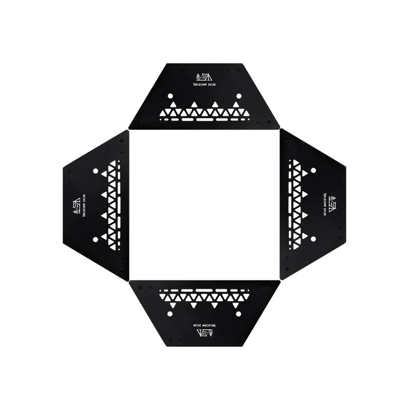 Многофункциональный журнальный столик, стол для сращивания, обеденный стол для улицы, походная мебель для пикника из алюминиевого сплава, переносная мебель из нержавеющей стали