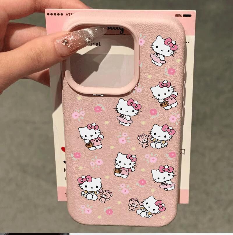 Cartoon Hello Kitty Phone Case For Xiaomi Redmi Note 15 Pro 5G 14C Note 14 13 Pro 12 11 10 Pro 11S 10S A5 4G 5G Soft Cover