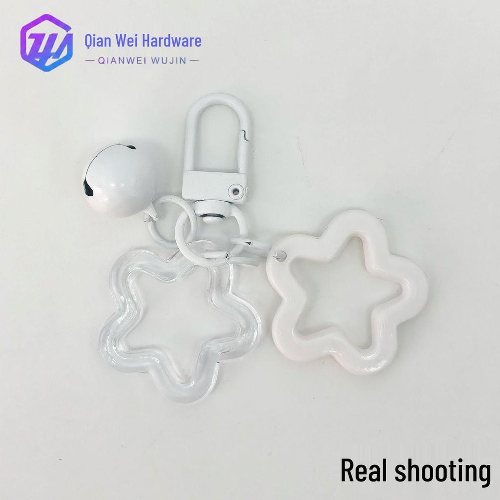 Acrylic Pentagram Keychain & DIY Doll Hanging Set