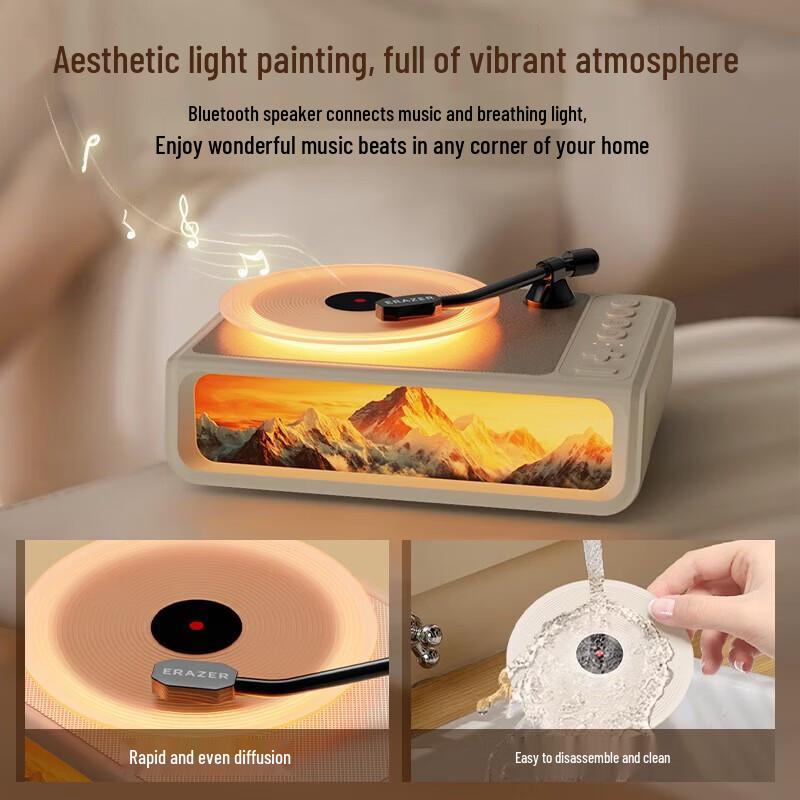 Lenovo YN Series Bluetooth Speaker with Aroma Diffuser & Ambient Light (CN version)