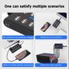 10-Port USB 2.0 Docking Station Portable Multi-Function Hub Hi-Speed Multi-Link USB Splitter for Mobile Phone Tablet