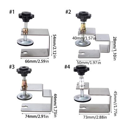 Инструмент для сборки шкафа Jig Furniture Монтажные зажимы для передней панели стальных ящиков Зажимы для панелей ящиков Простой и быстрый инструмент для сборки шкафа Jig Cabinet Tool