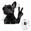 Bulldog Iron-On Patches For Clothes Household Stickers DIY Accessory A-Level Appliques For Jacket
