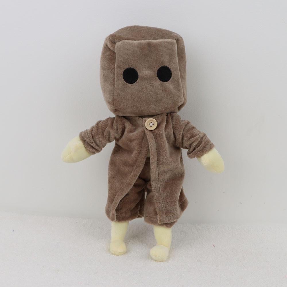 Cute Lifelike Little Nightmares 2 Plush Toy Adorable Six Figure Collection Cartoon Figure Adventure Game Gift Toys For Kids Fans