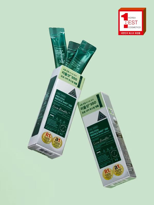 VT Pro Cica Relief Shot S50 Увлажняющая первая ампула для лица 2 мл X 6 шт.