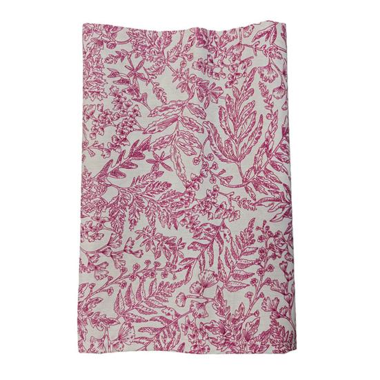 Plant Leaf Print Tablecloth Soft Fabric Foldable Napkin Cloth Boho Style Table Mat Dining Table Kitchen Home Party Wedding Bar Decor