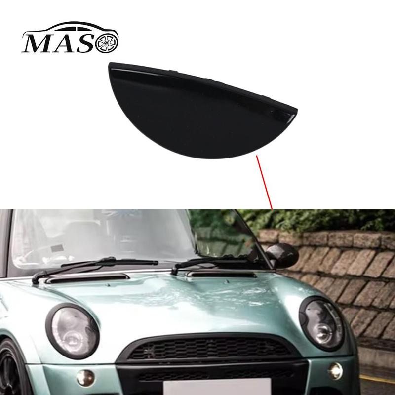 Накладка на форсунку омывателя фары переднего бампера Левая Правая для Mini Cooper R50 R52 R53 2001 2002 2003 2004 2005 2006 63126922156
