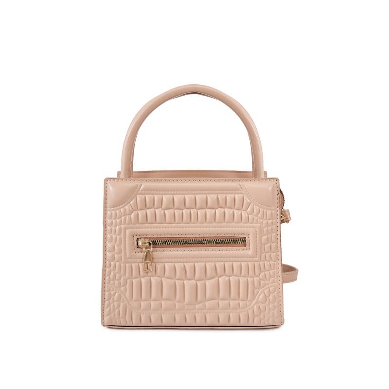 Сумка через плечо Новая дофаминовая однотонная модная однотонная сумочка нишевой текстуры сумка-мессенджер маленькая квадратная сумка