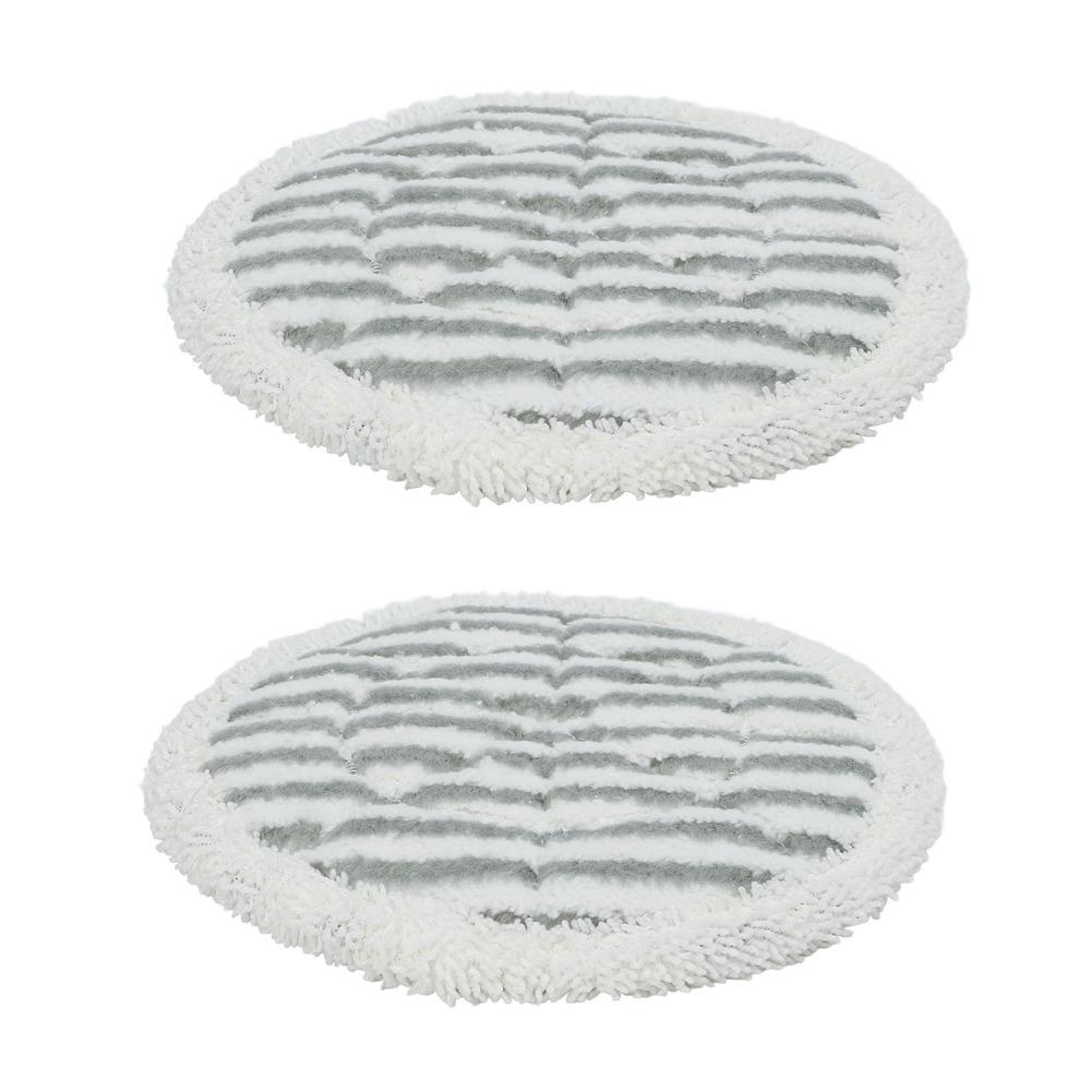 2PCS White Scrubbing Steam Mop Steam Mop Cloth for Shark S7000 Series S7000AMZ S7001 Floor Cleaning