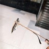Women Men Fashion Round Myopia Glasses Anti-blue Light Oversized Eyeglasses Frames Students Metal Clear Glasses -1.0 -1.5 -2.0 -2.5 -3.0 To -6.0