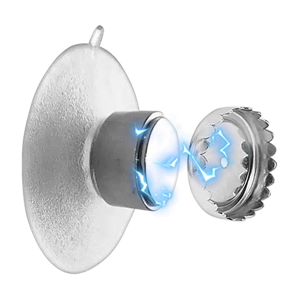 Suction Cup Soap Hanger Wall Mounted Soap Rack With Strong Magnet Removable Hanging Soap Holders For Bathroom And Shower